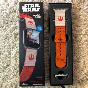 Star Wars Universal Size Apple Watch Band “Rebel Orange”